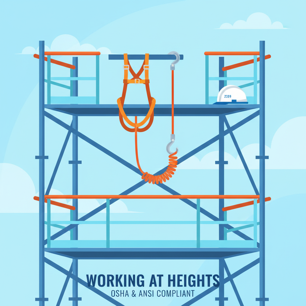 Working at Heights — Commercial & Industrial (OSHA + ANSI Z359 + NFPA)