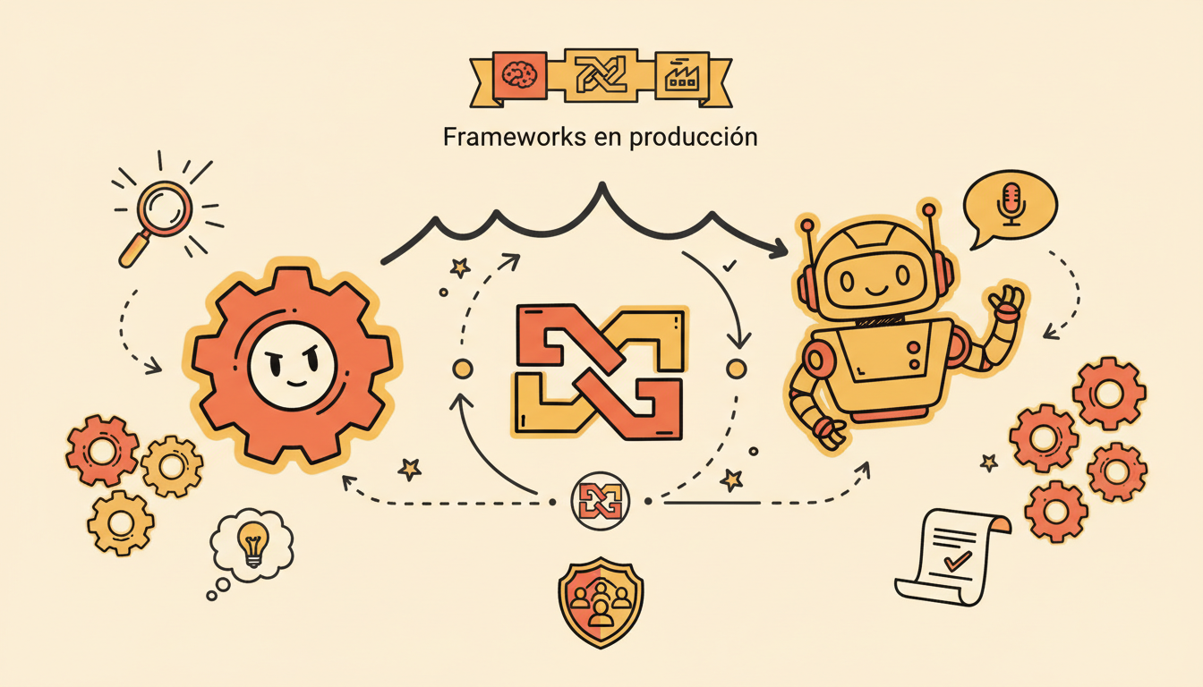 CrewAI y AutoGen: equipos de agentes