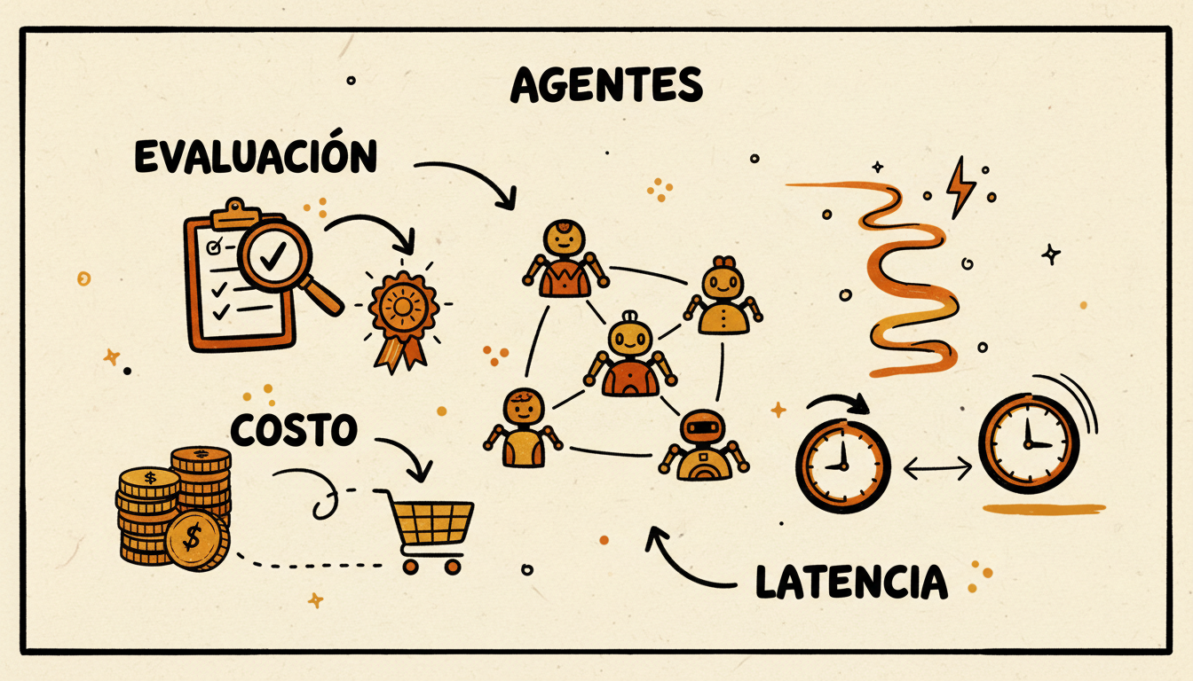 Evaluación, costo y latencia de agentes