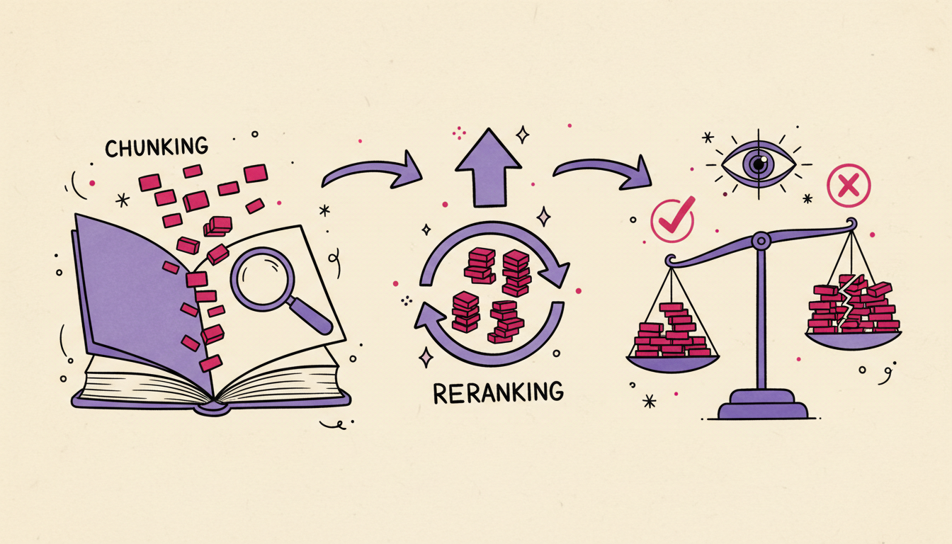 RAG en producción: chunking, reranking y evaluación