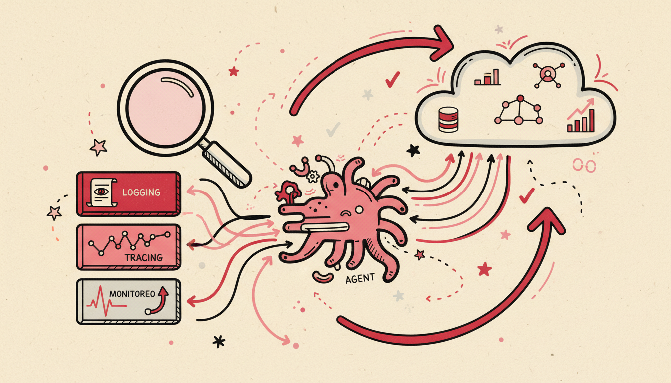 Observabilidad: logging, tracing y monitoreo de agentes