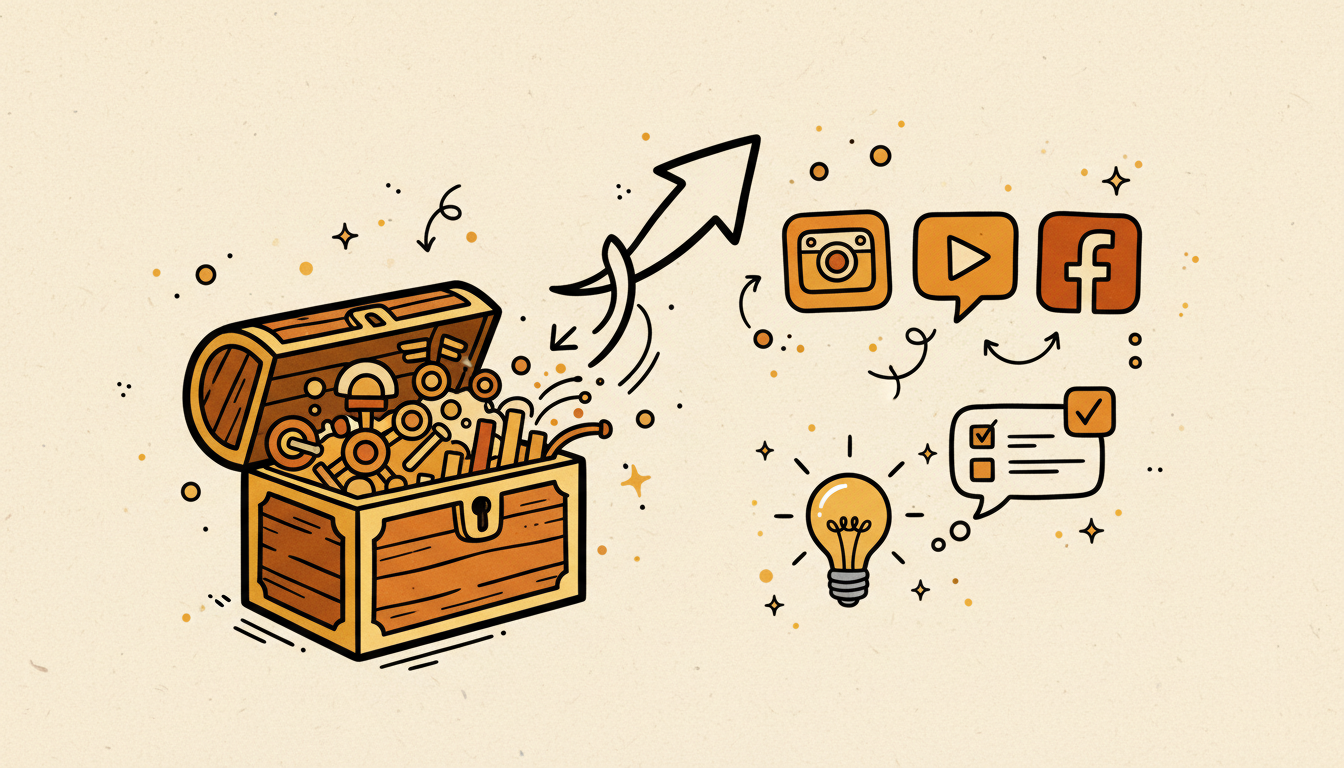 Genera posts para redes sociales a partir de datos
