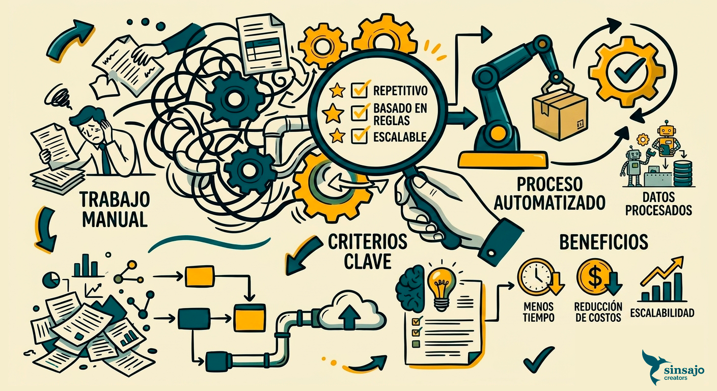 Cómo identificar procesos automatizables