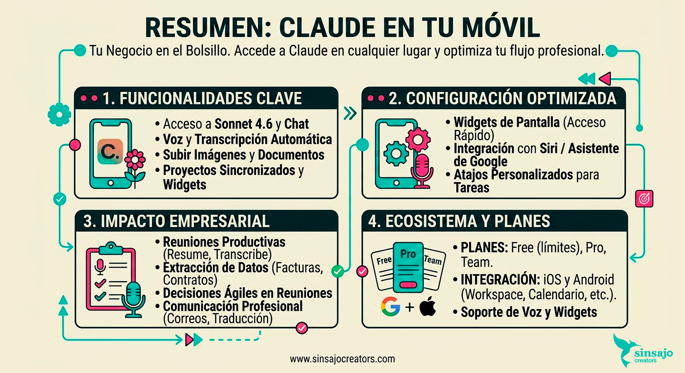 Resumen de la Lección: Claude en tu celular: apps y configuración