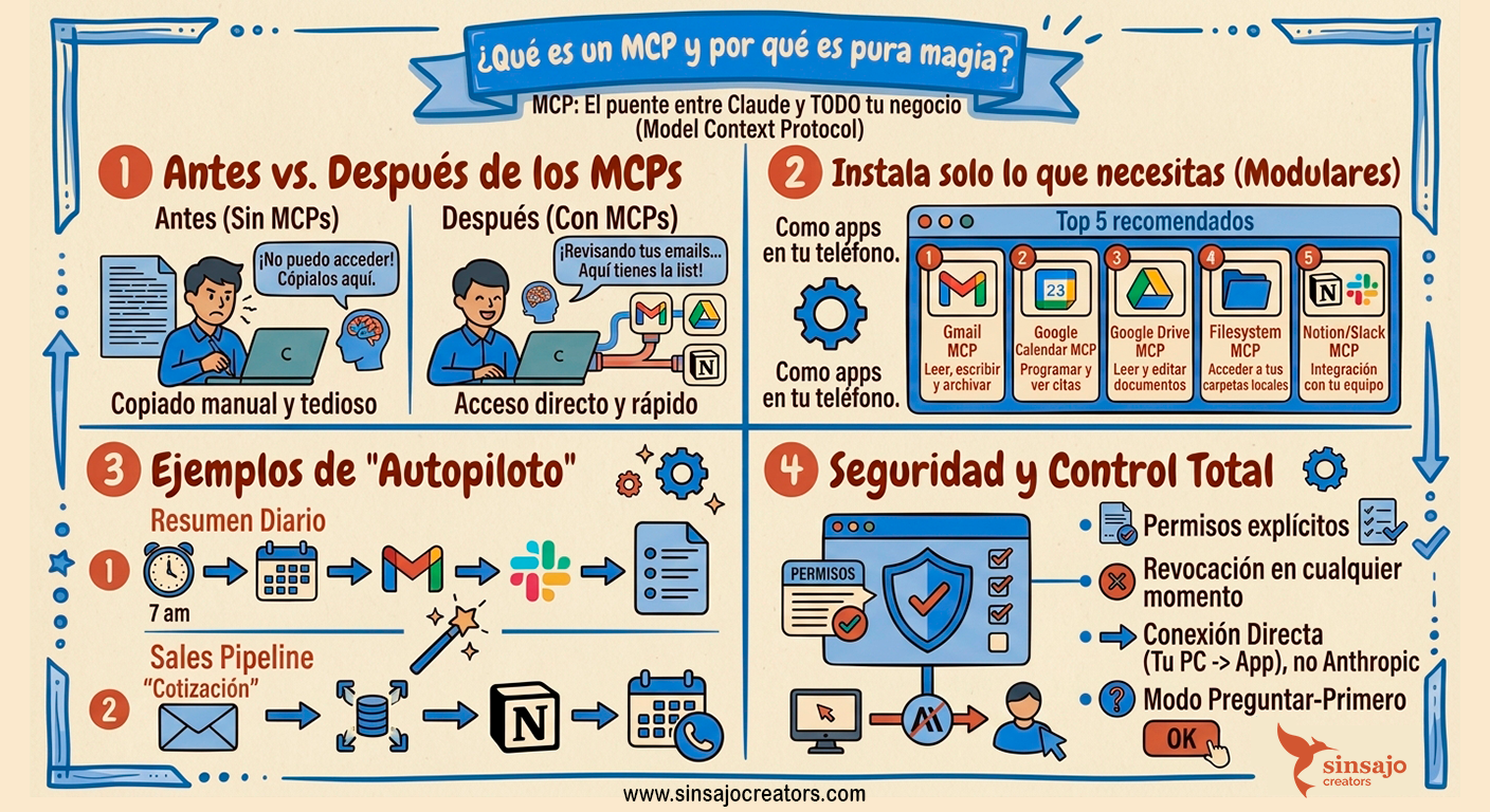 Resumen de la Lección: Qué es un MCP y por qué es magia pura