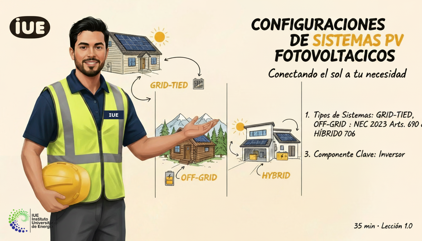 Configuraciones de Sistemas Fotovoltaicos