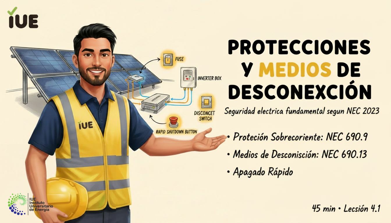 Protecciones y Medios de Desconexión