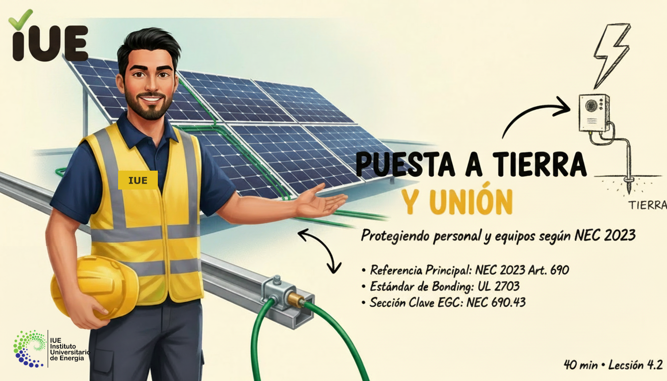 Puesta a Tierra y Unión (Grounding & Bonding)