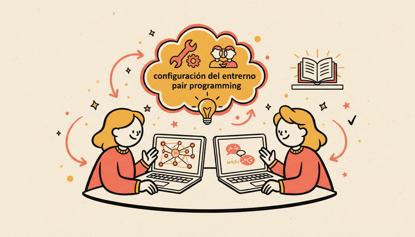 Configuración del entorno y primera sesión de 'pair programming'