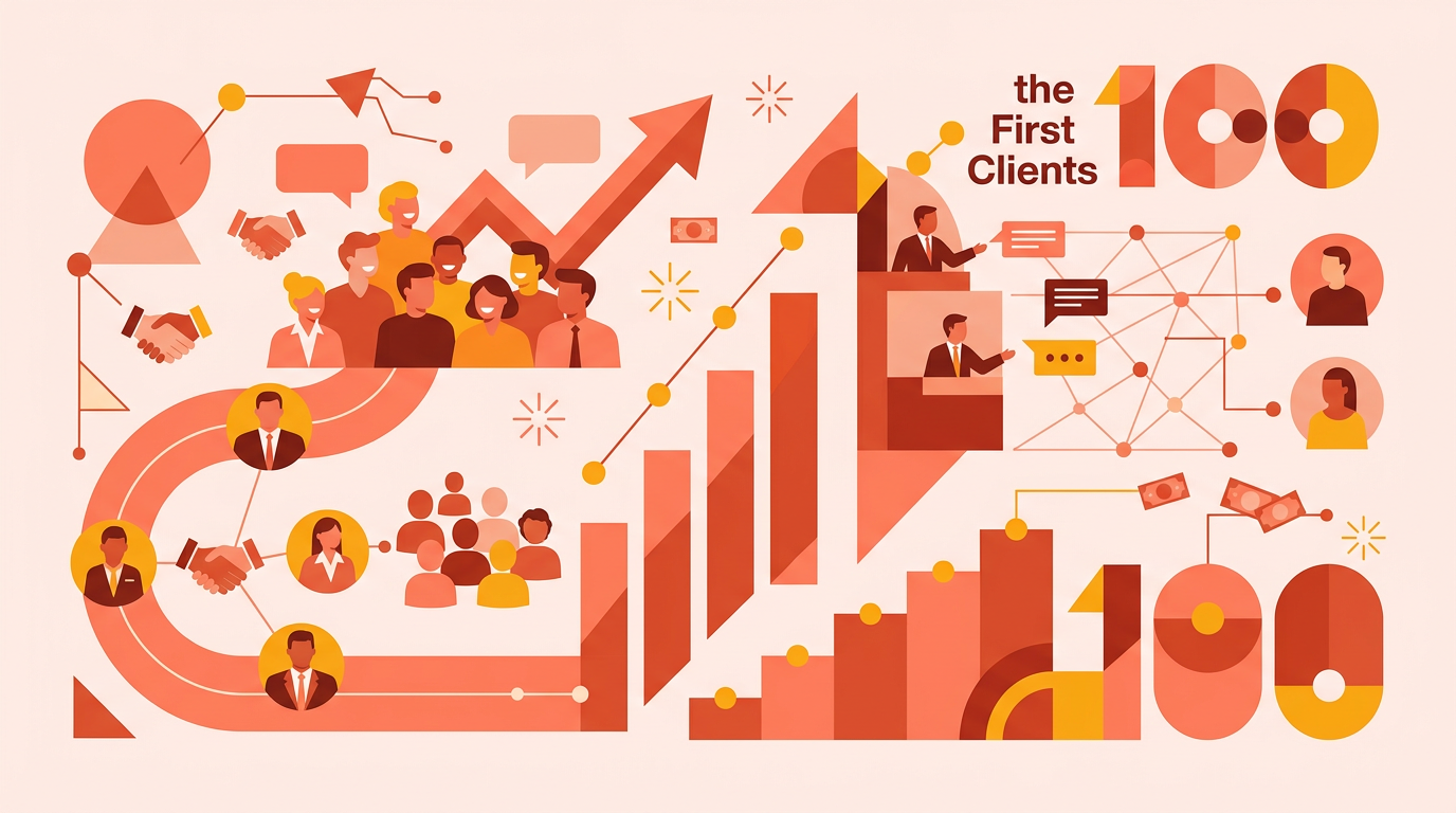 Warm y Cold Outreach: Cómo Conseguir los Primeros 100 Clientes