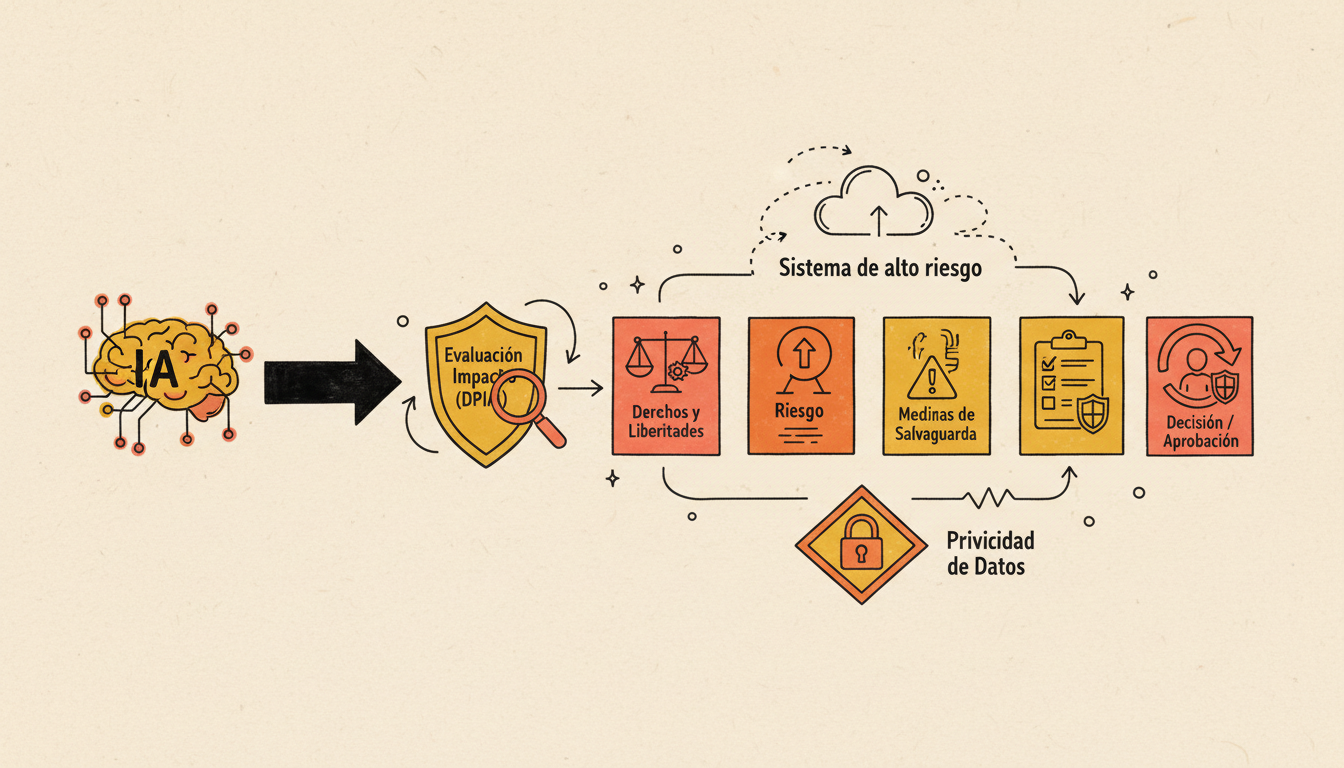 Evaluación de Impacto (DPIA) para un sistema de IA de alto riesgo
