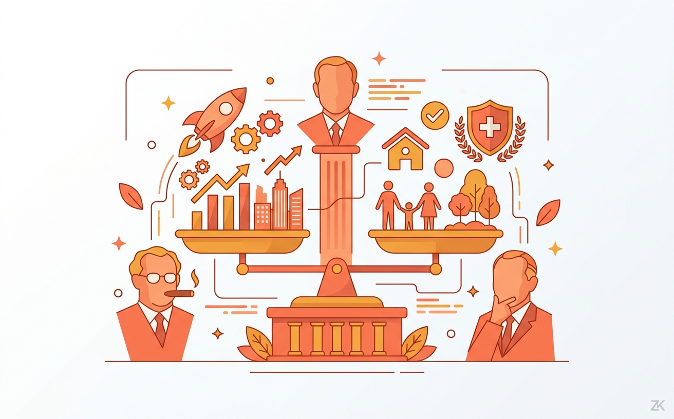 Economía Social de Mercado: Erhard, Röpke y Müller-Armack