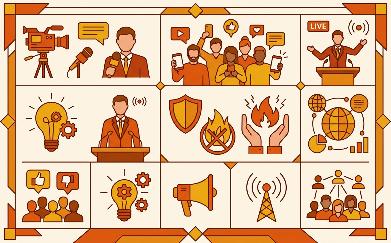 Resumen de la Lección: Medios Tradicionales y Digitales: Entrevistas, Redes Sociales y Manejo de Crisis