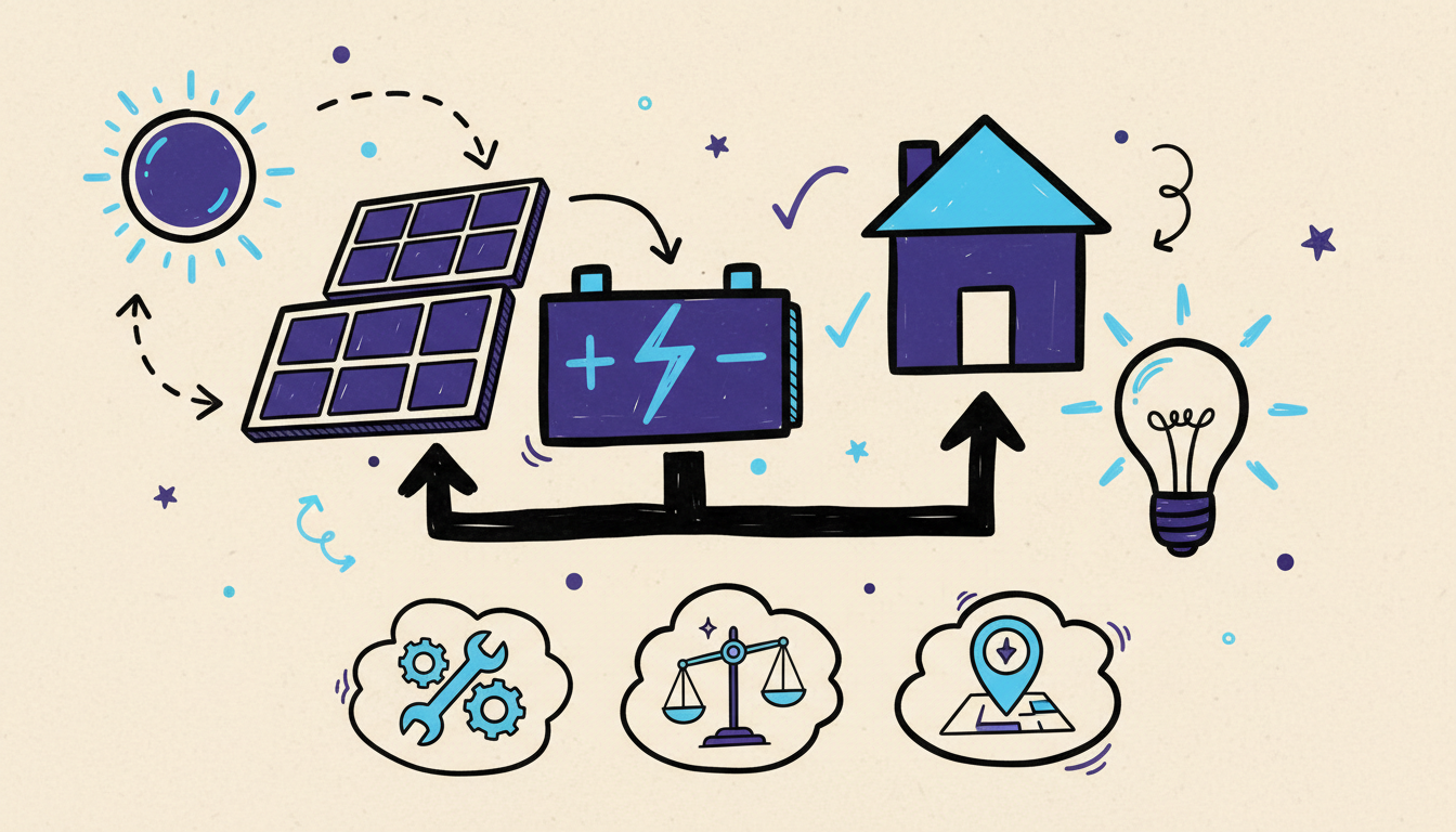 El sistema off-grid: componentes y criterios de aplicación