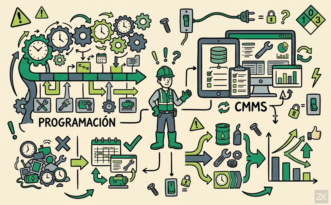 Programación, CMMS y Optimización de Recursos