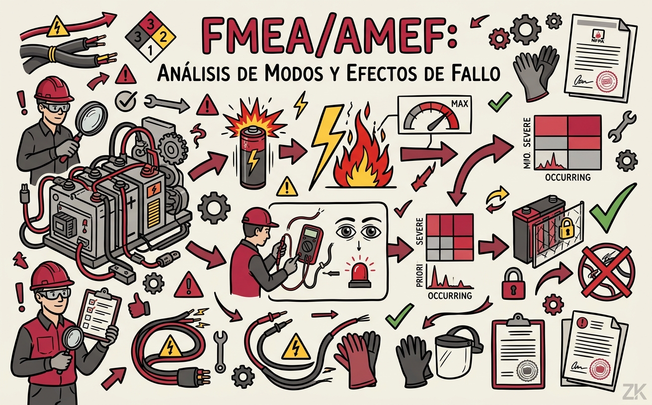 FMEA/AMEF: Análisis de Modos y Efectos de Fallo