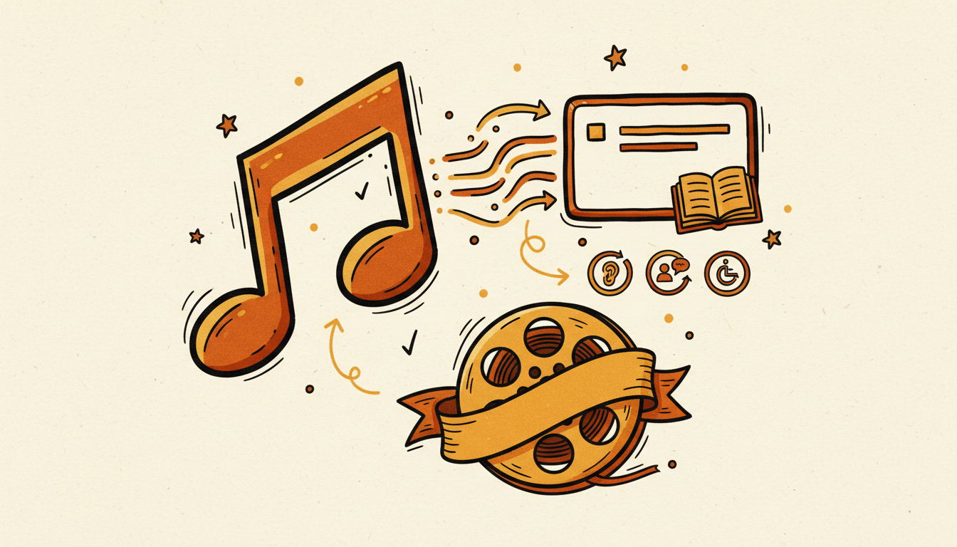 Música y subtítulos: ambientación y accesibilidad