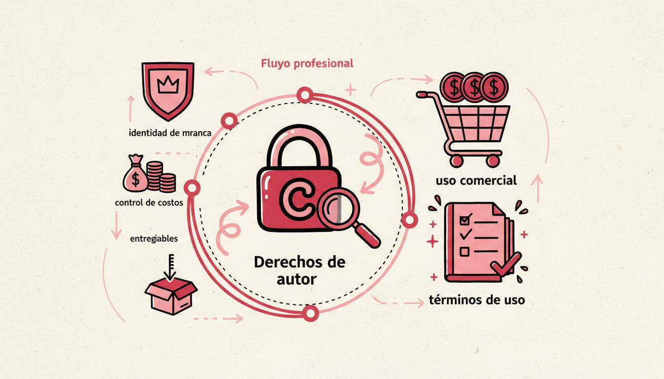 Derechos de autor y uso comercial: lo que dicen los términos de uso