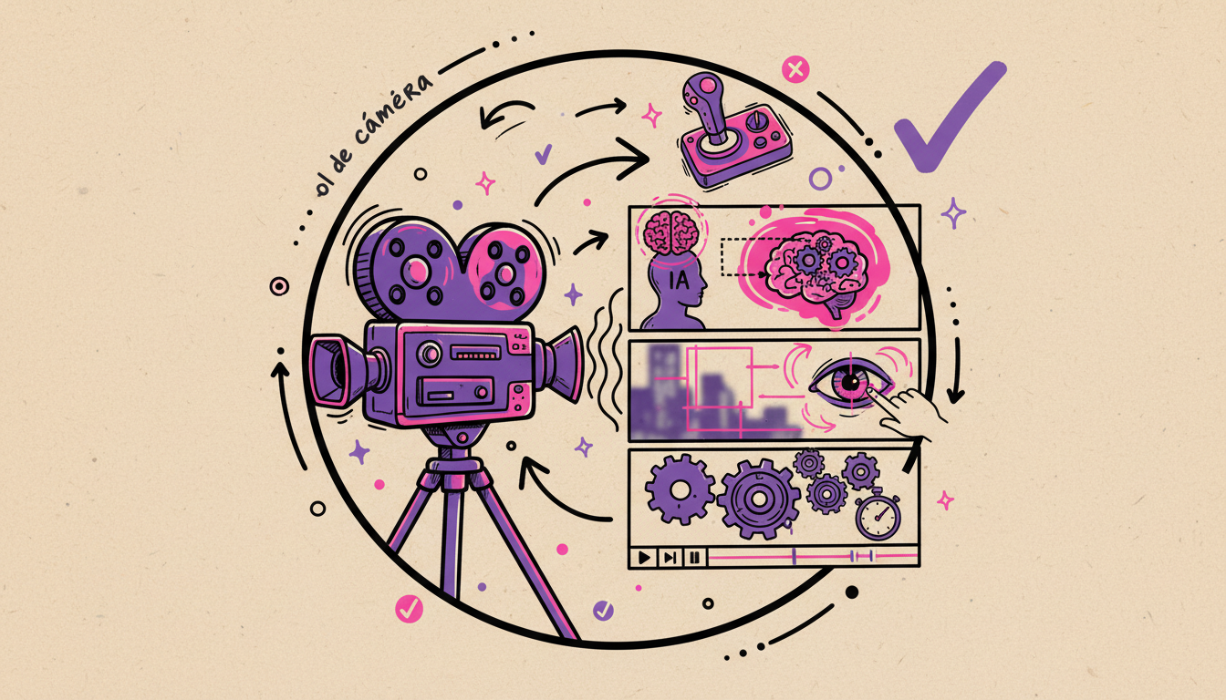 Control de cámara y movimiento regional en video con IA