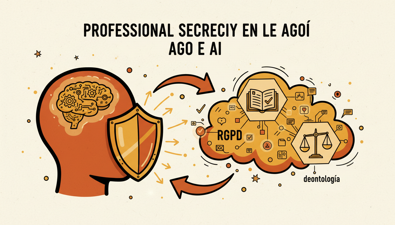 El secreto profesional en la era de la IA (RGPD y deontología)
