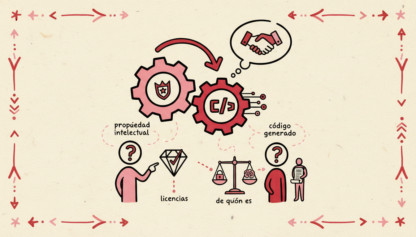 Licencias y propiedad intelectual: ¿de quién es el código generado?