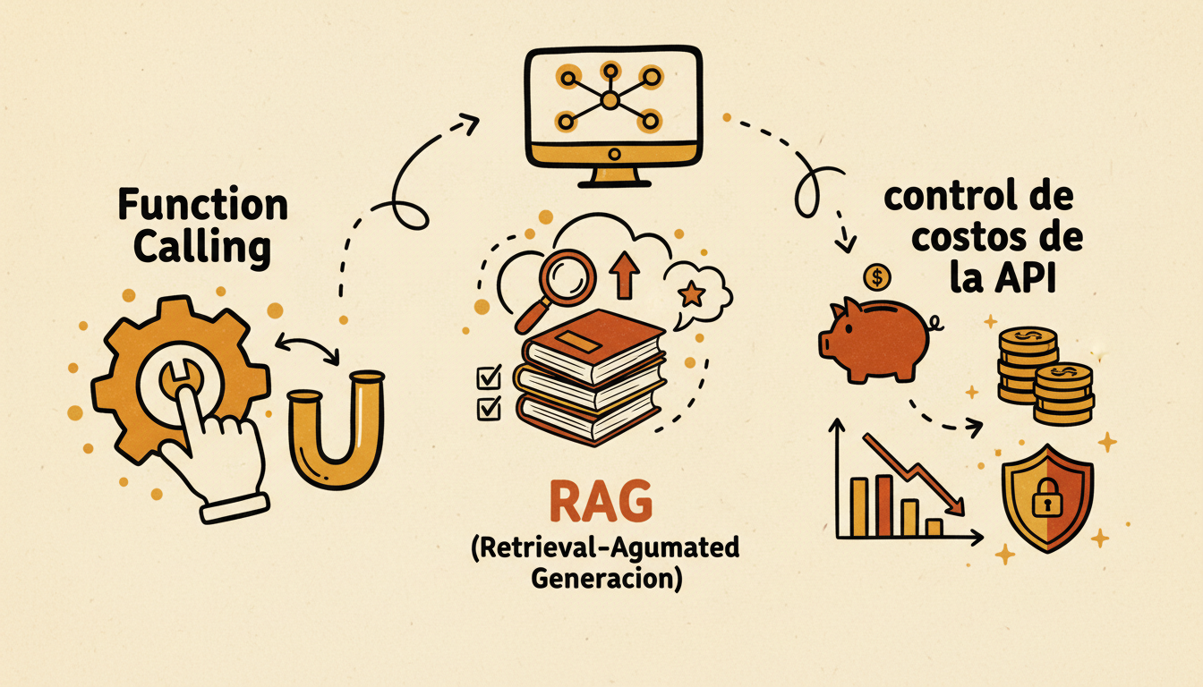 Function Calling, RAG y control de costos de la API