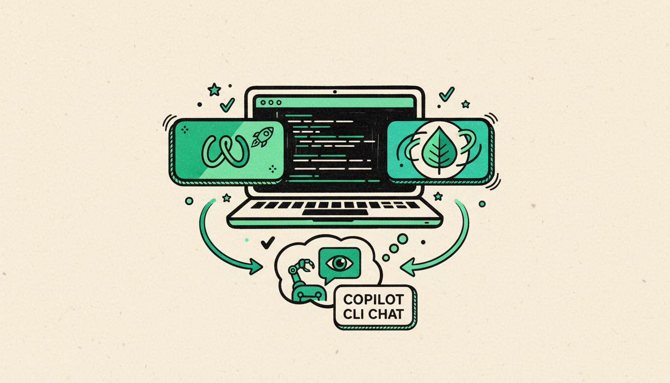 Asistentes de terminal: Warp, Fig y el chat de Copilot CLI