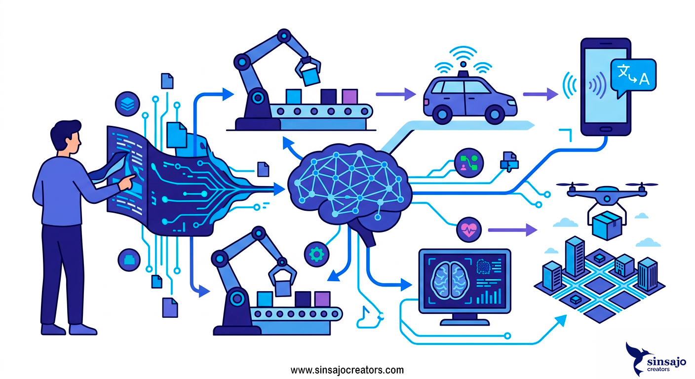 Ilustración sobre ¿Qué es la Inteligencia Artificial? en la lección Bienvenida al Mundo de la IA