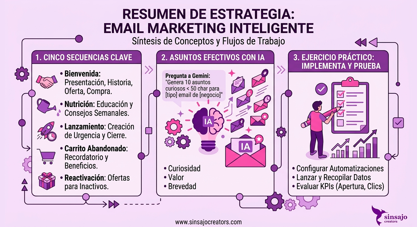 Resumen de la Lección: Email Marketing Inteligente
