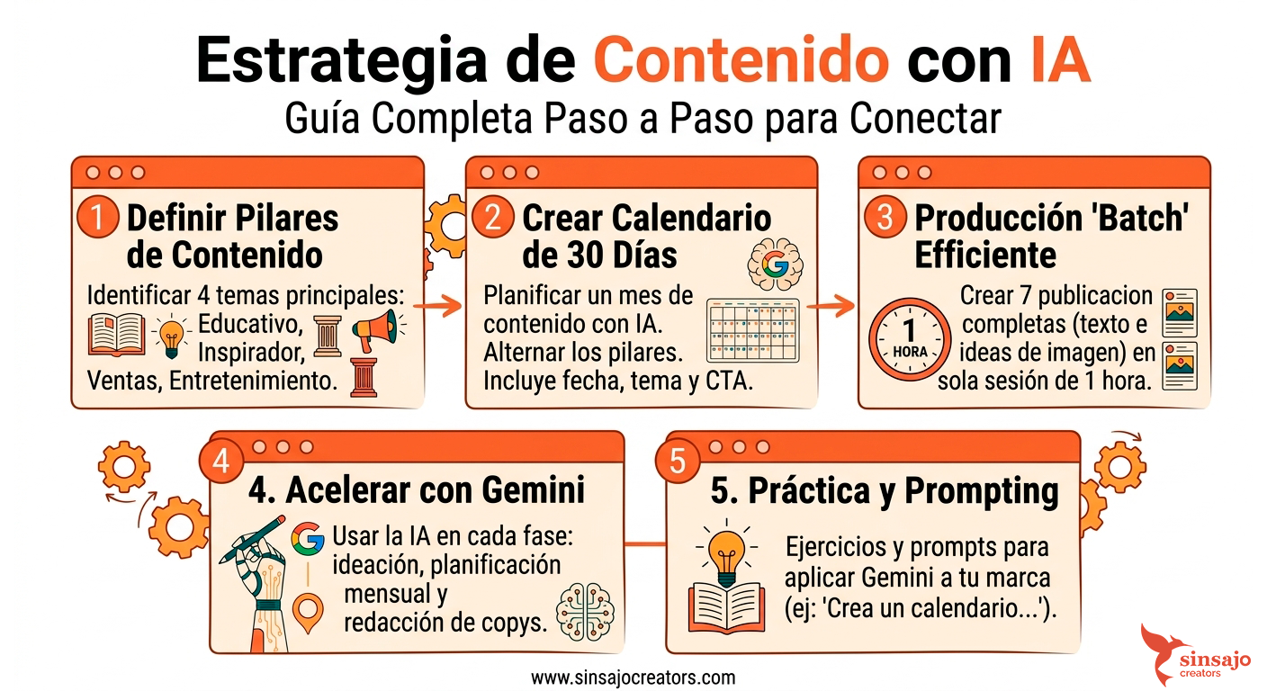 Resumen de la Lección: Estrategia de Contenido con IA