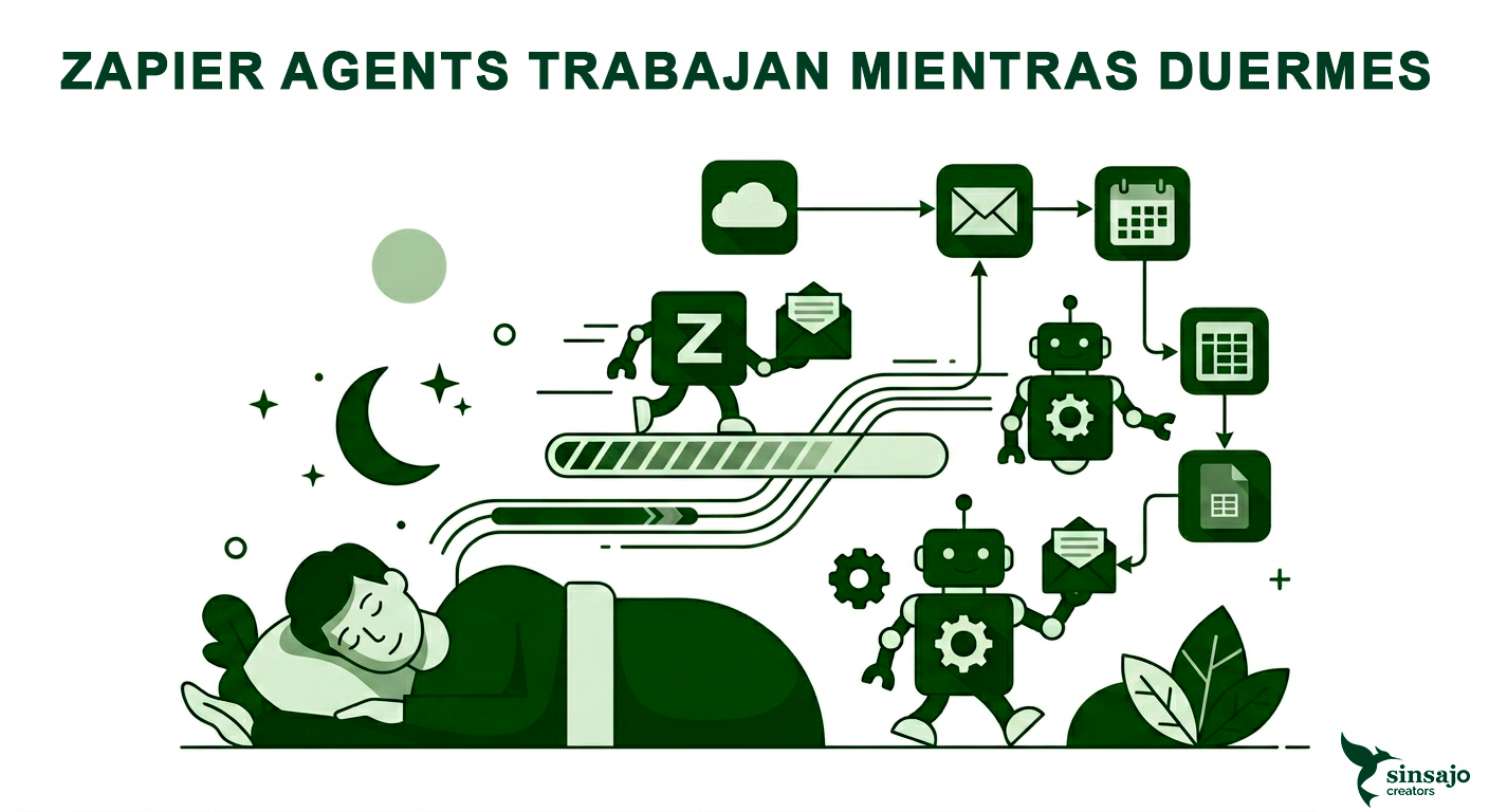 Zapier Agents: Agentes que Trabajan Mientras Duermes