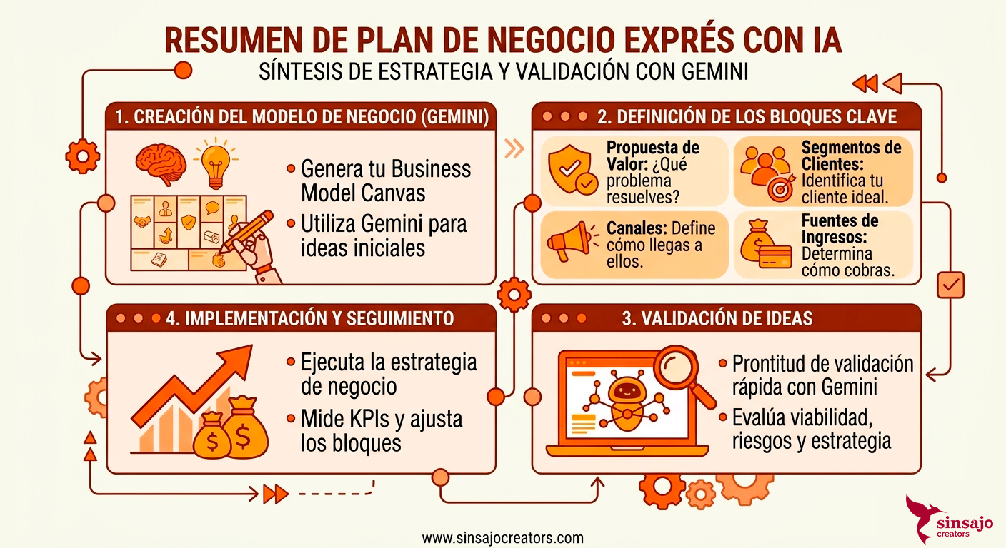 Resumen de la Lección: Plan de Negocio Exprés con IA