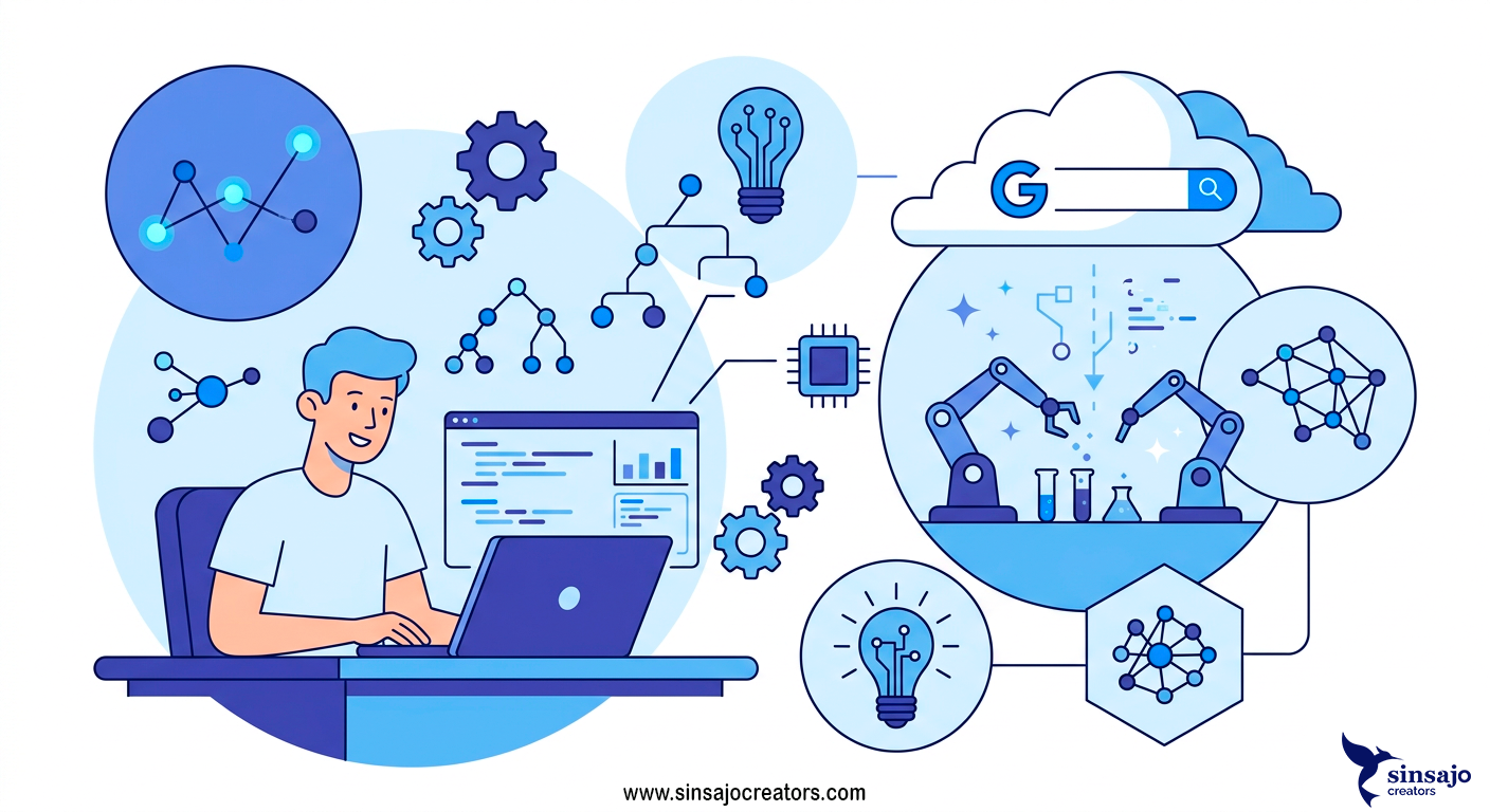 Ilustración sobre Tu laboratorio personal de IA en la lección Google AI Studio: Tu Laboratorio Gratuito