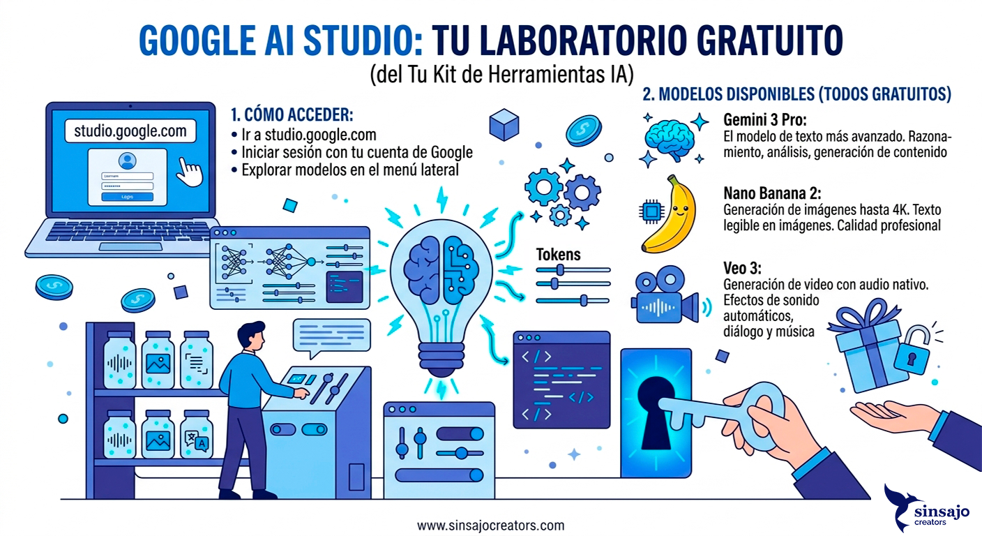 Resumen de la Lección: Google AI Studio: Tu Laboratorio Gratuito