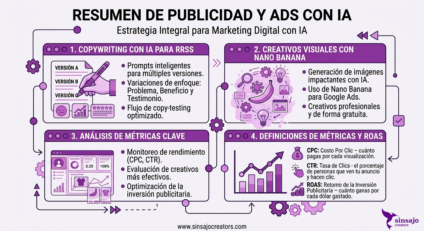 Resumen de la Lección: Publicidad y Ads con IA