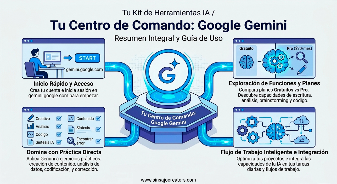 Resumen de la Lección: Tu Centro de Comando: Google Gemini