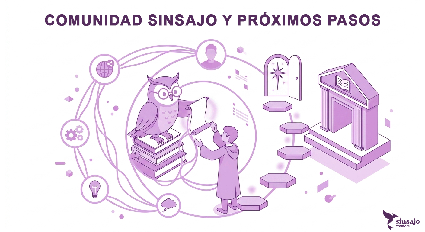 Comunidad Sinsajo y Próximos Pasos