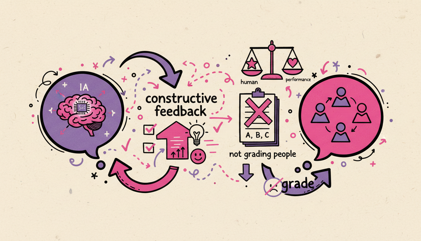 IA para dar feedback constructivo, no para calificar personas