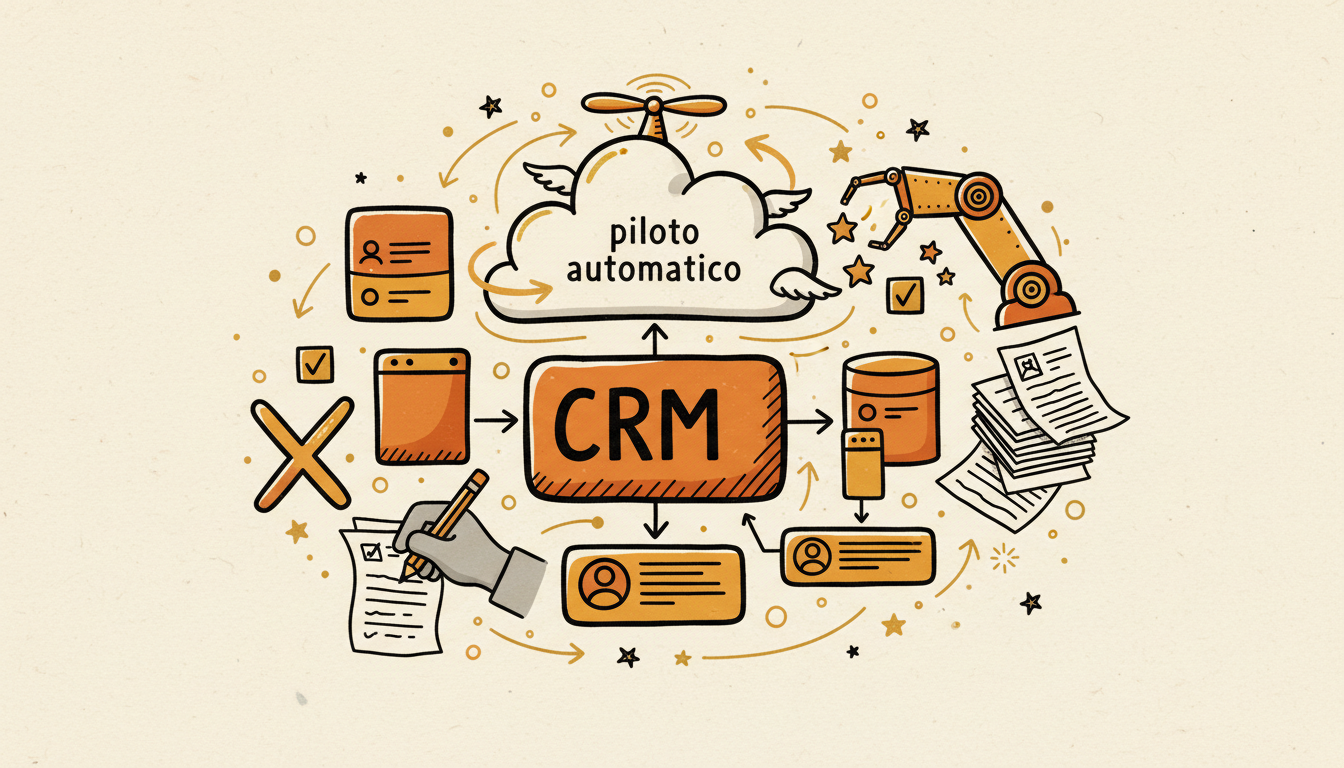 Tu CRM en piloto automático: adiós a la entrada de datos manual