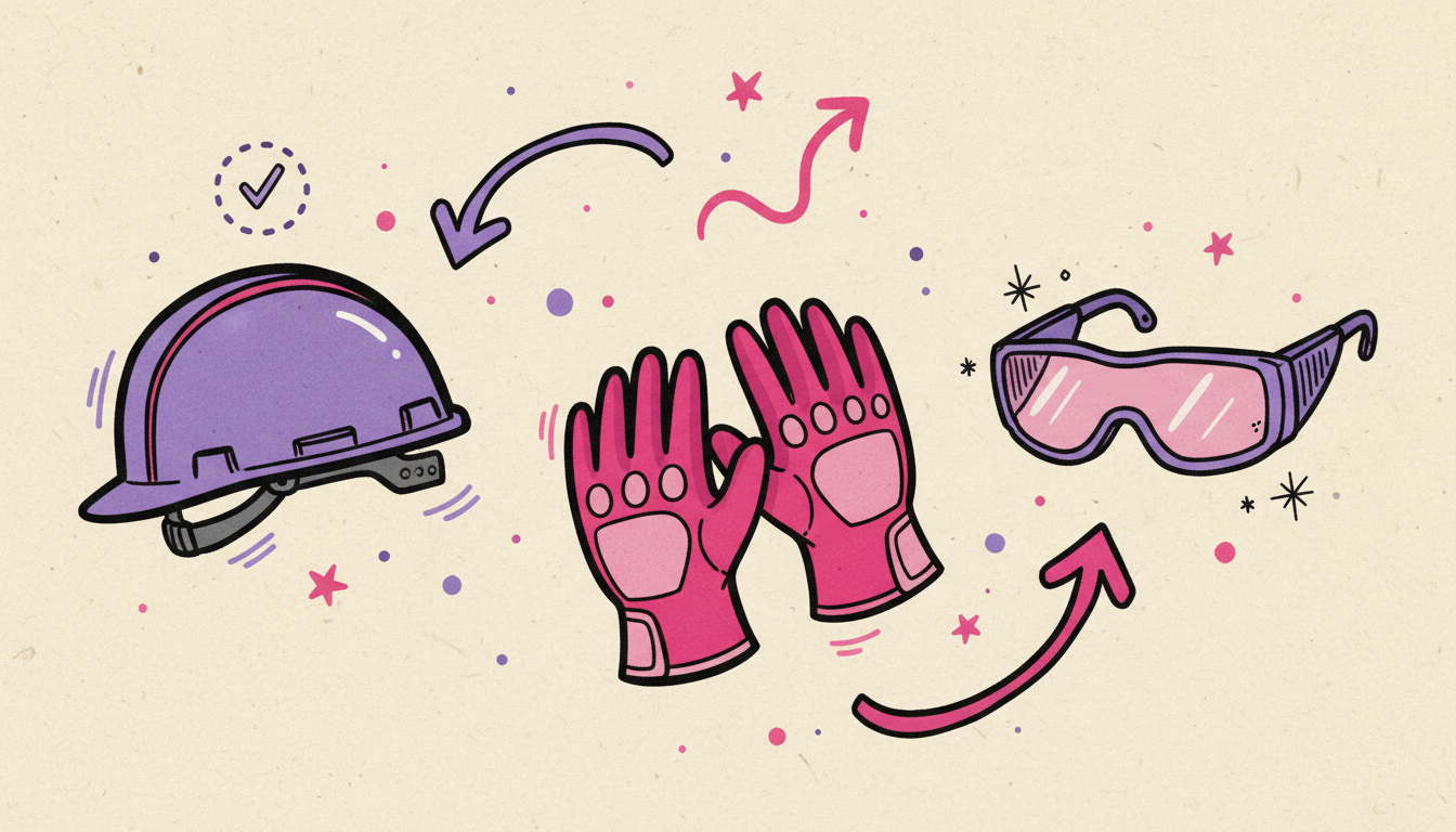 Selección y uso correcto: de cascos a guantes y gafas