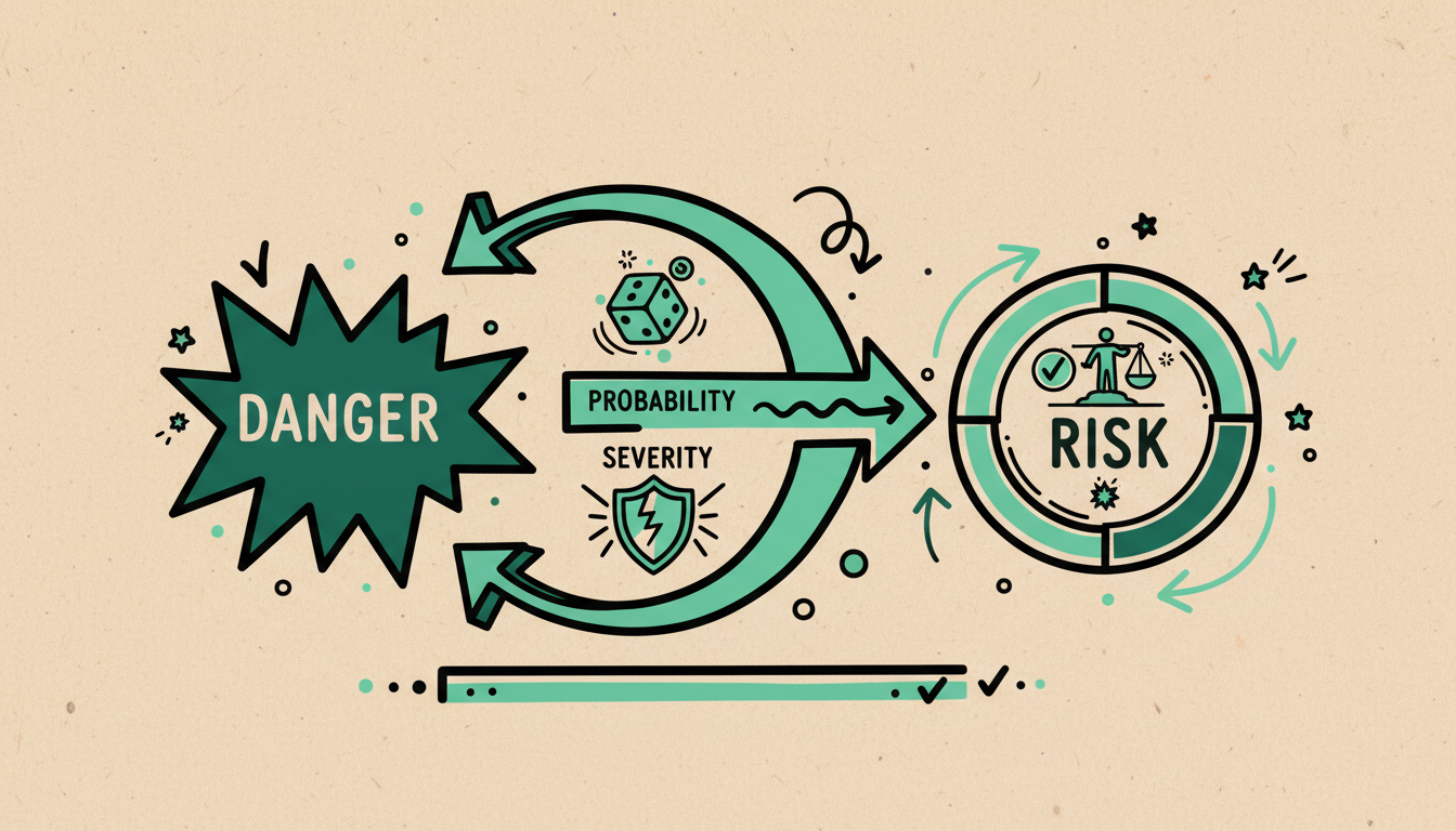De peligro a riesgo: evaluando probabilidad y severidad