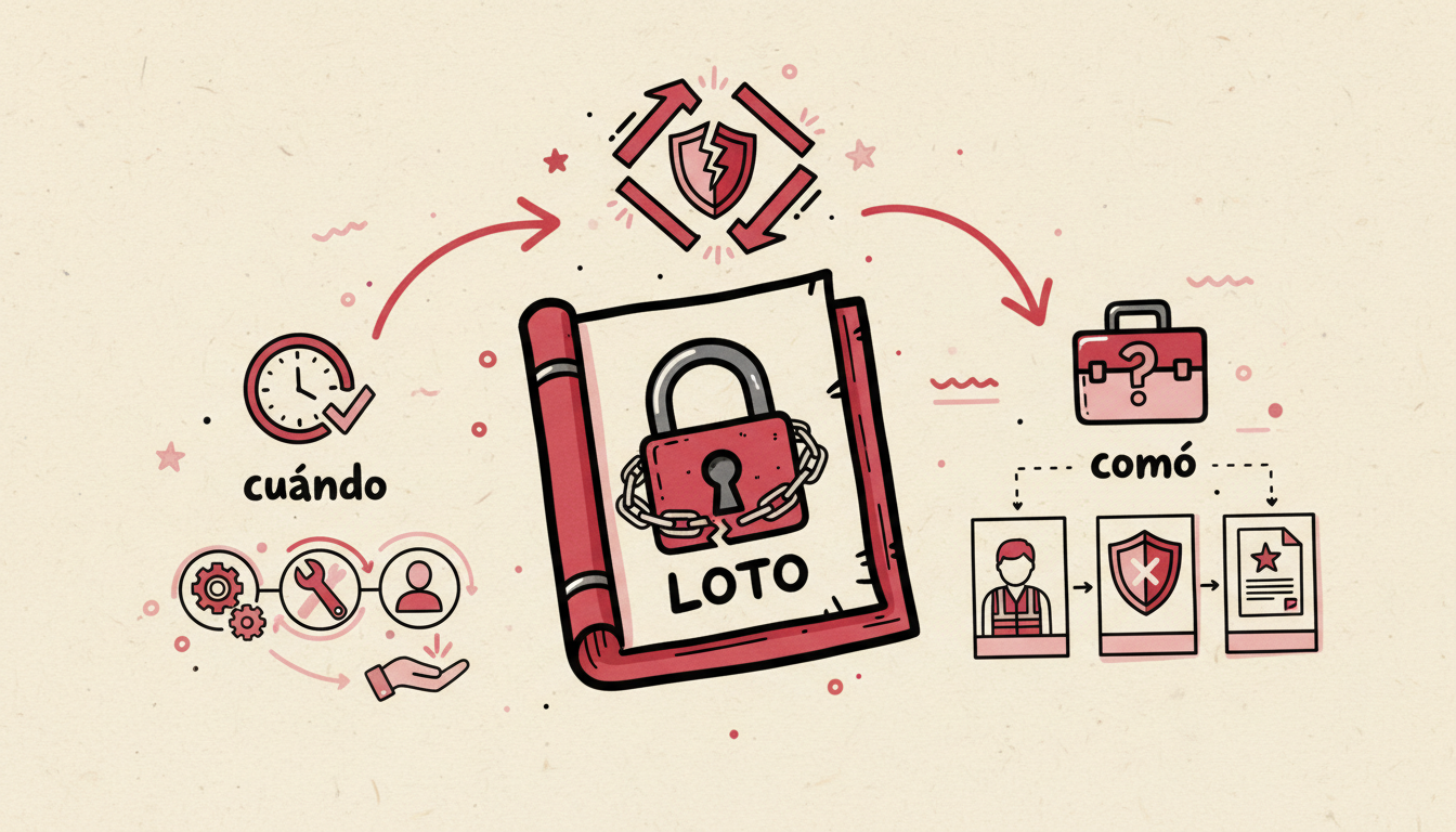 Excepciones a LOTO: cuándo y cómo se aplican