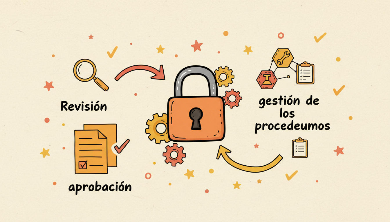 Revisión, aprobación y gestión de los procedimientos LOTO