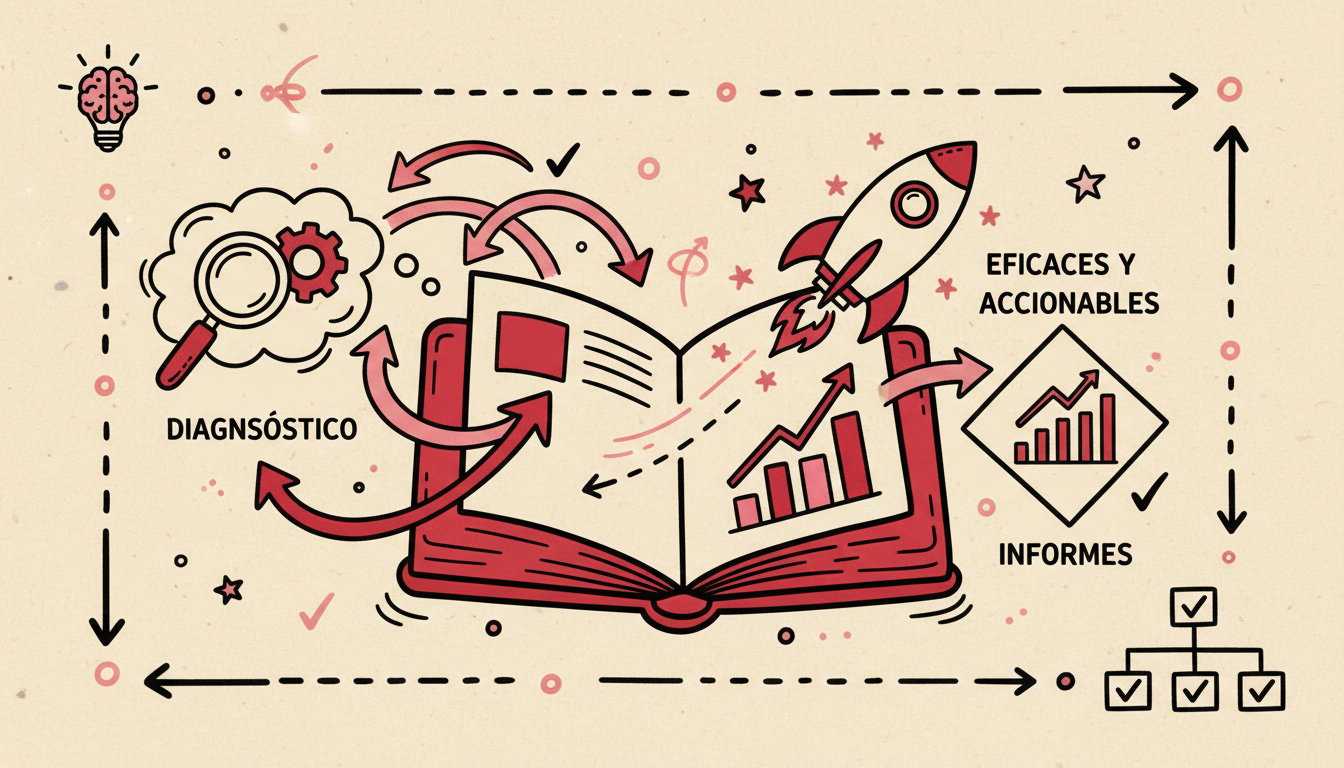 Elaboración de informes de diagnóstico eficaces y accionables