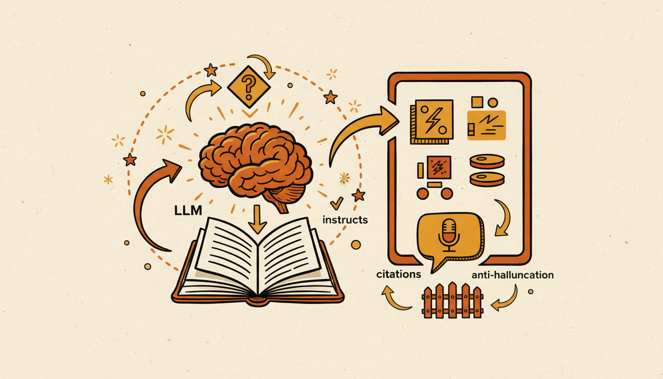Prompting para RAG: instruir al LLM para que use el contexto
