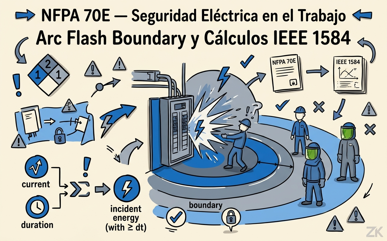 Arc Flash Boundary y Cálculos IEEE 1584