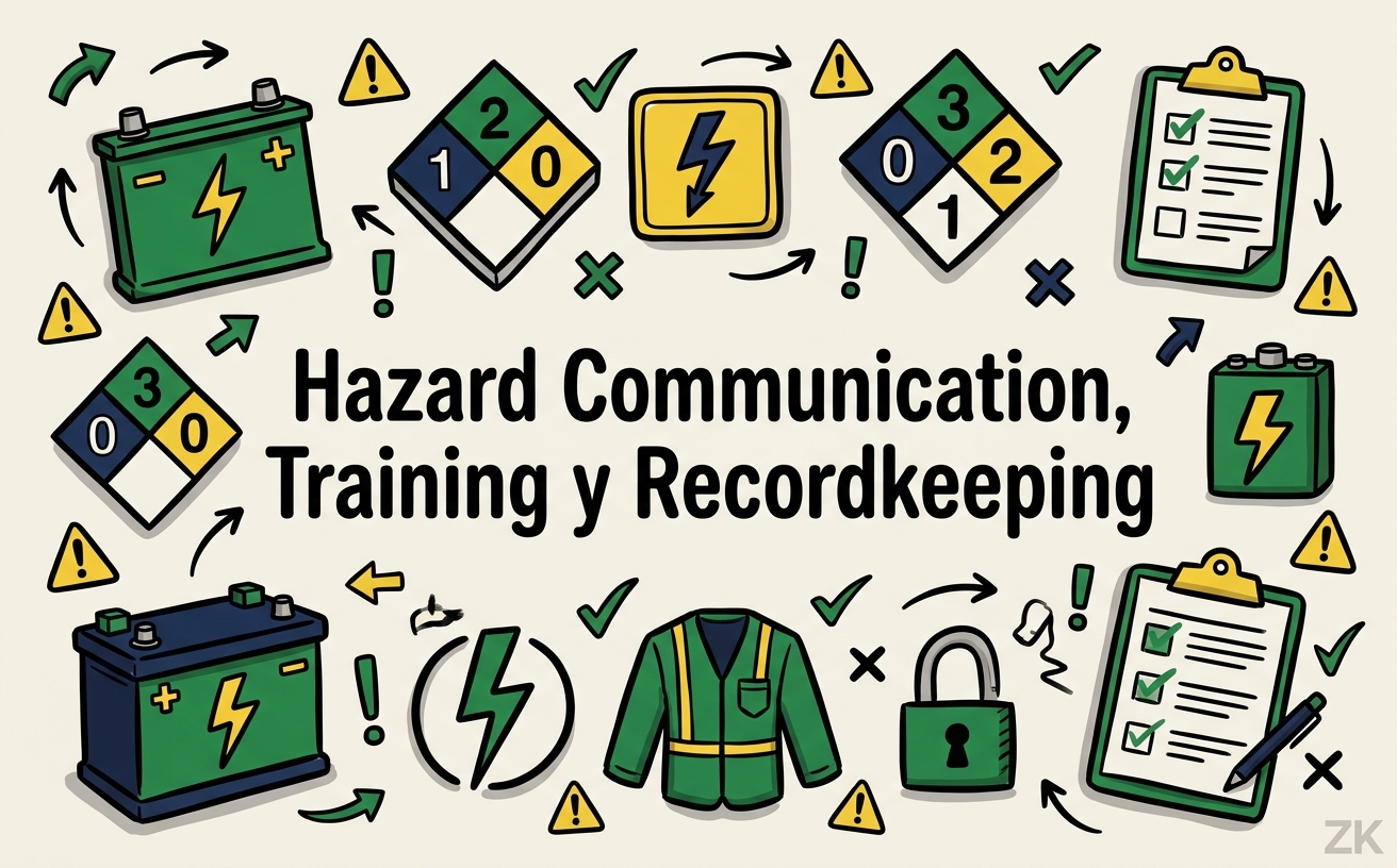 Hazard Communication, Training y Recordkeeping