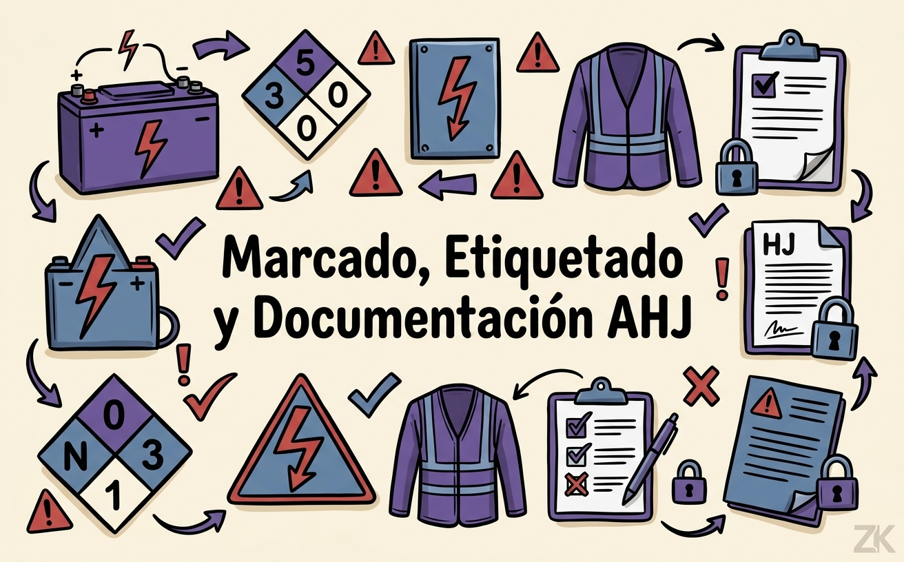 Marcado, Etiquetado y Documentación AHJ