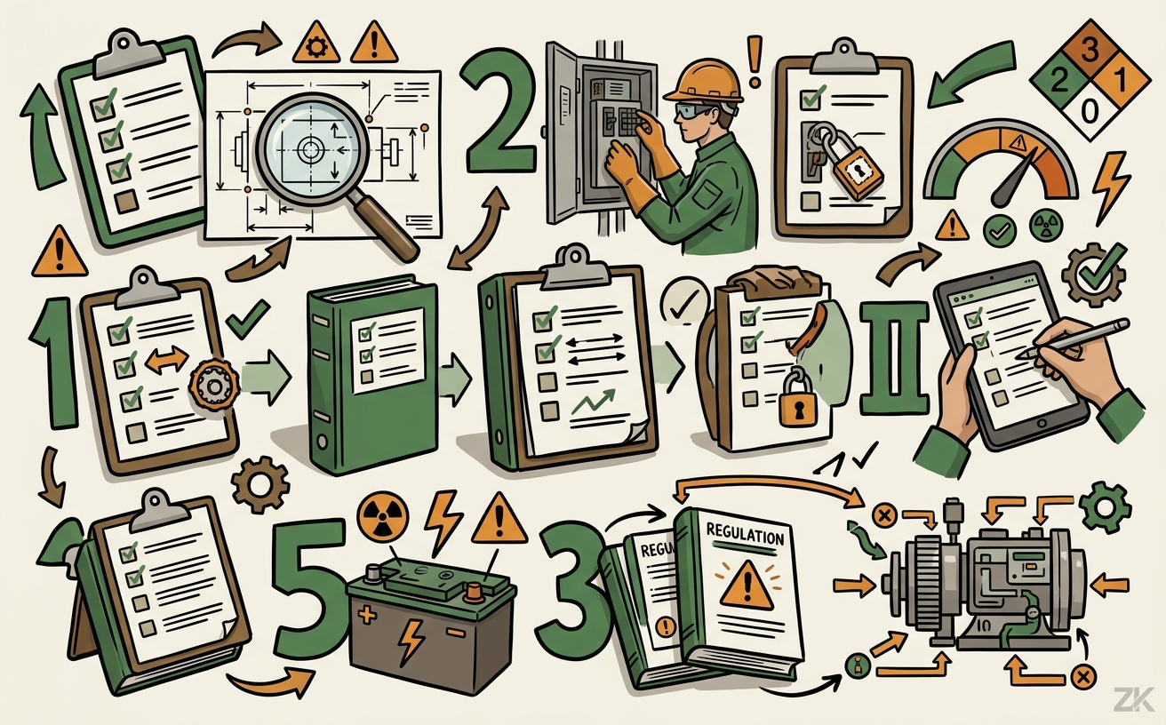 Checklist de Inspección Pre-Comisionado y O&M