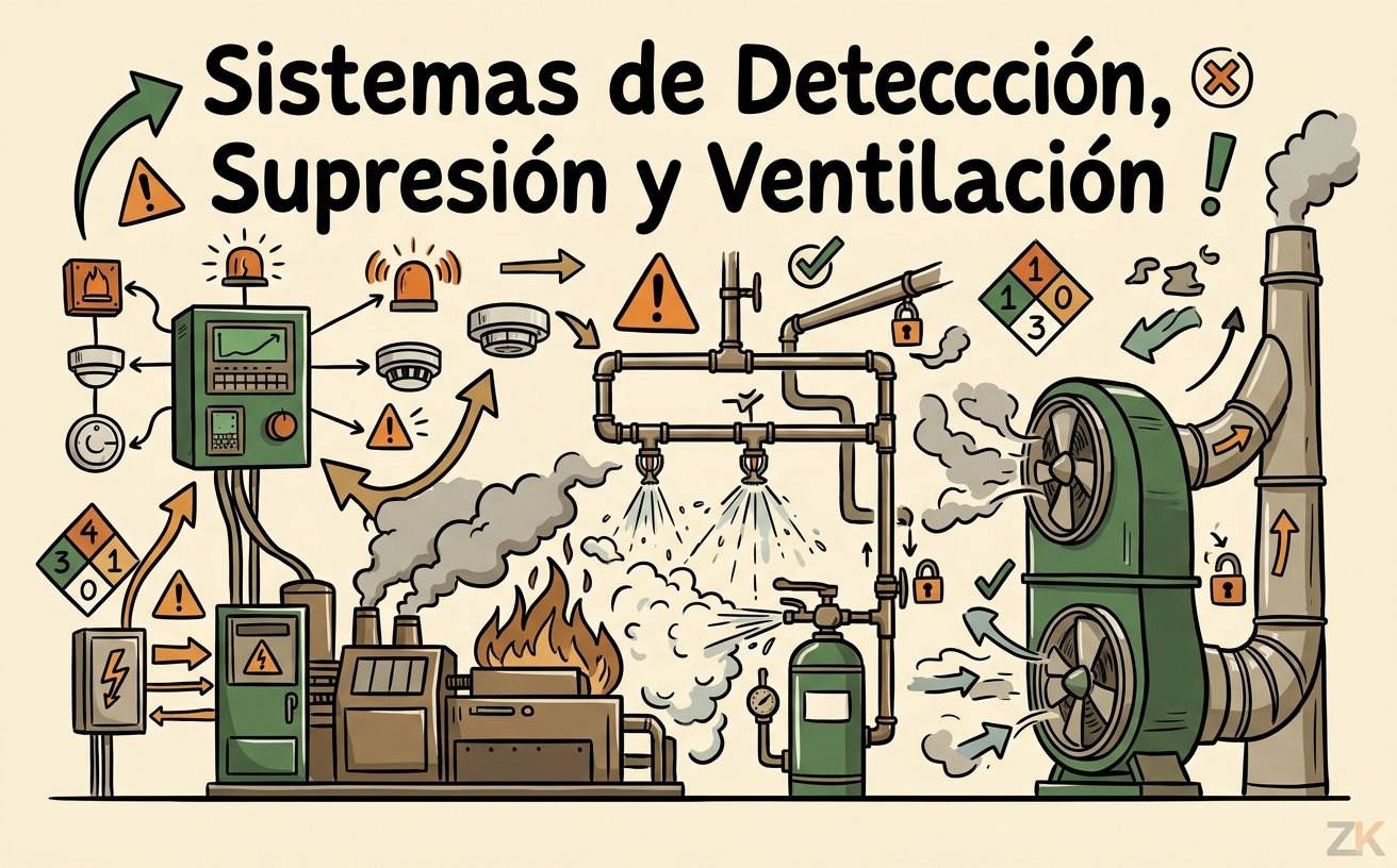Sistemas de Detección, Supresión y Ventilación